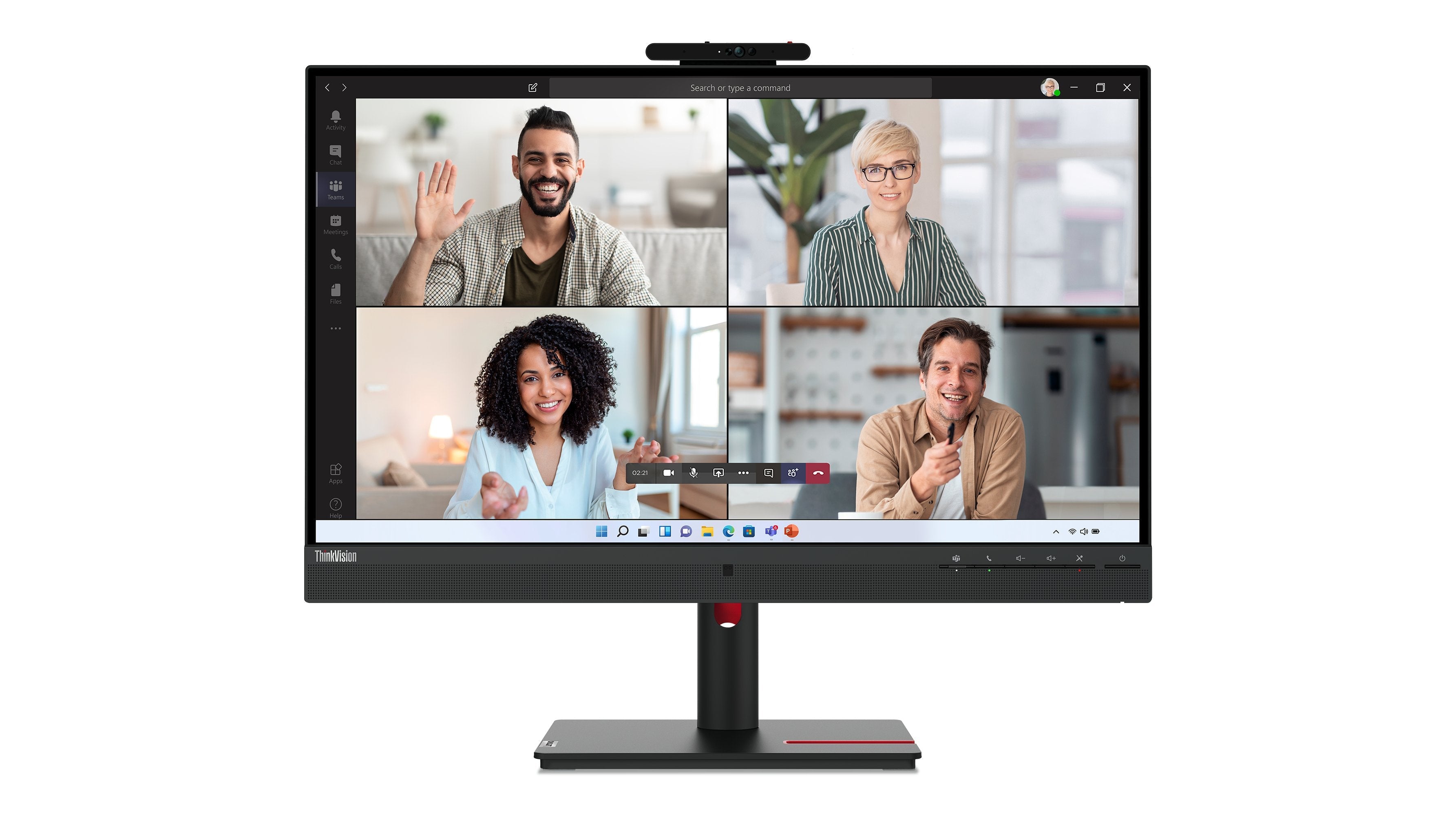 Lenovo Thinkvision T27hv-30 Led Display  (27") 2560 X 1440 Pixeles Quad Hd Negro