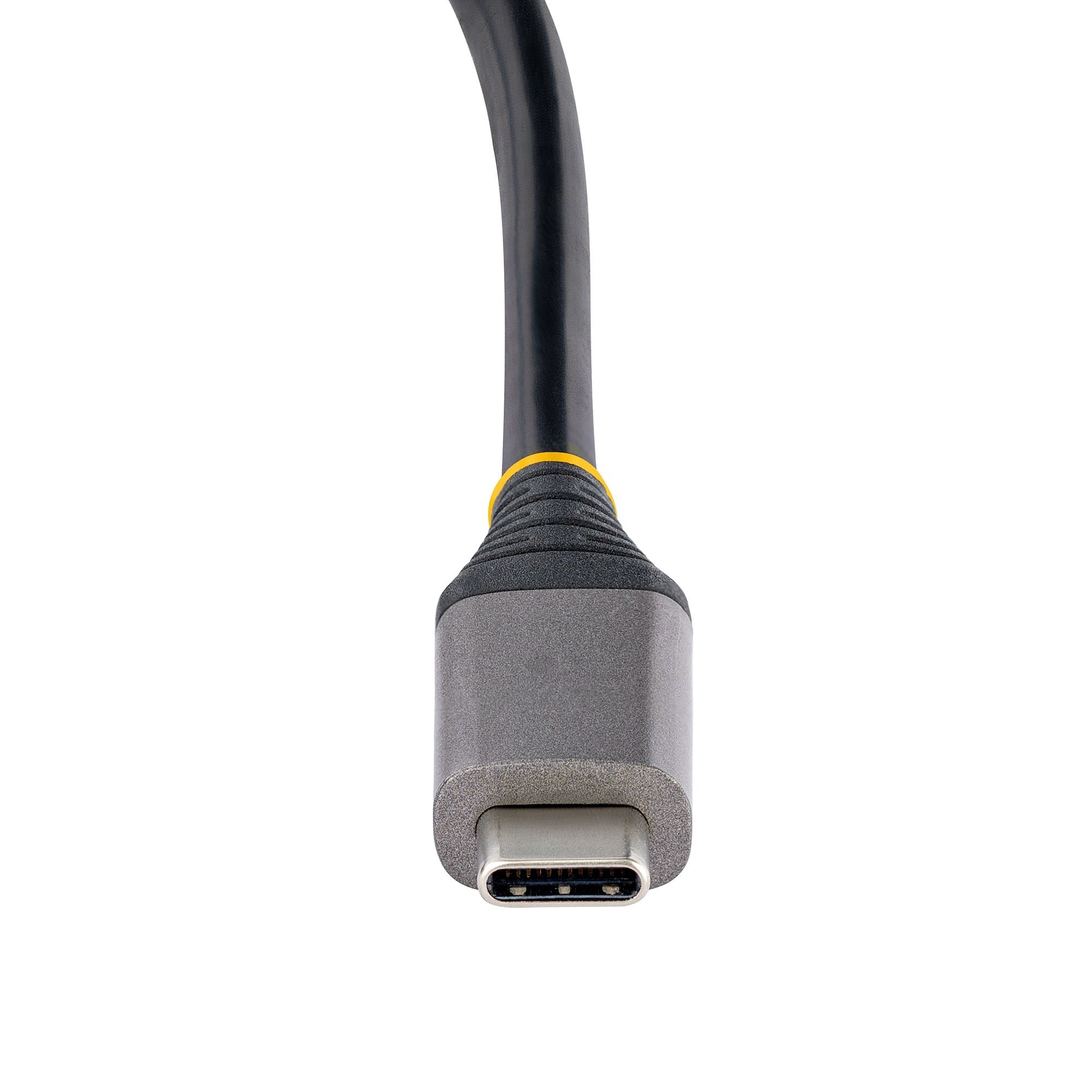 Startech Hub Usb C De 4 Puertos, 4 Puertos Usb Tipo C, Usb 3.1 De 10gbps - Concentrador Ladrón Usb Tipo C Con Entrega De Alimentación Pd De 100w Pass Through - Con Cable De 25cm