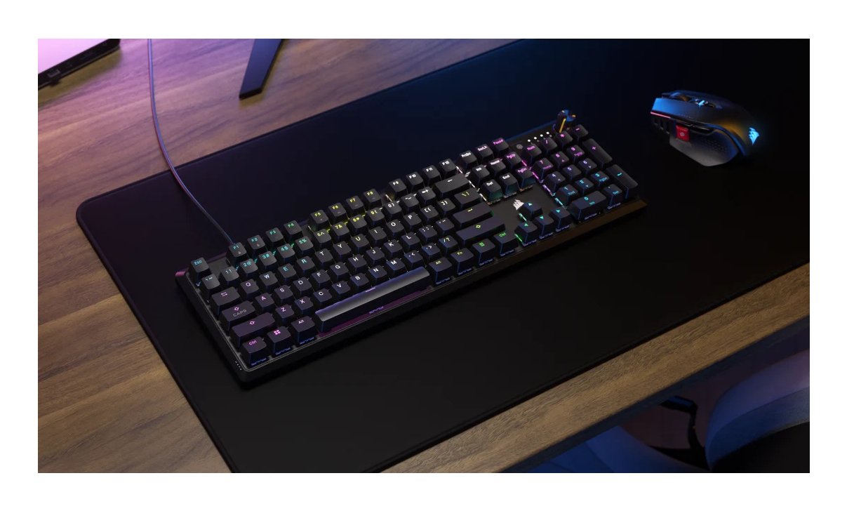 EAN 840006686699 - Corsair K70 CORE TKL teclado Juego USB QWERTY Inglés Gris imagen 3