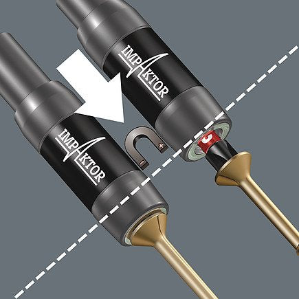 Wera Bit-Check 10 Impaktor 2, 1/4", 10-Teilig, Bit-Satz 05057682001