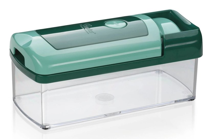 EAN 4023012338110 - Genius A33811 picadora manual de alimentos Verde, Transparente imagen 2