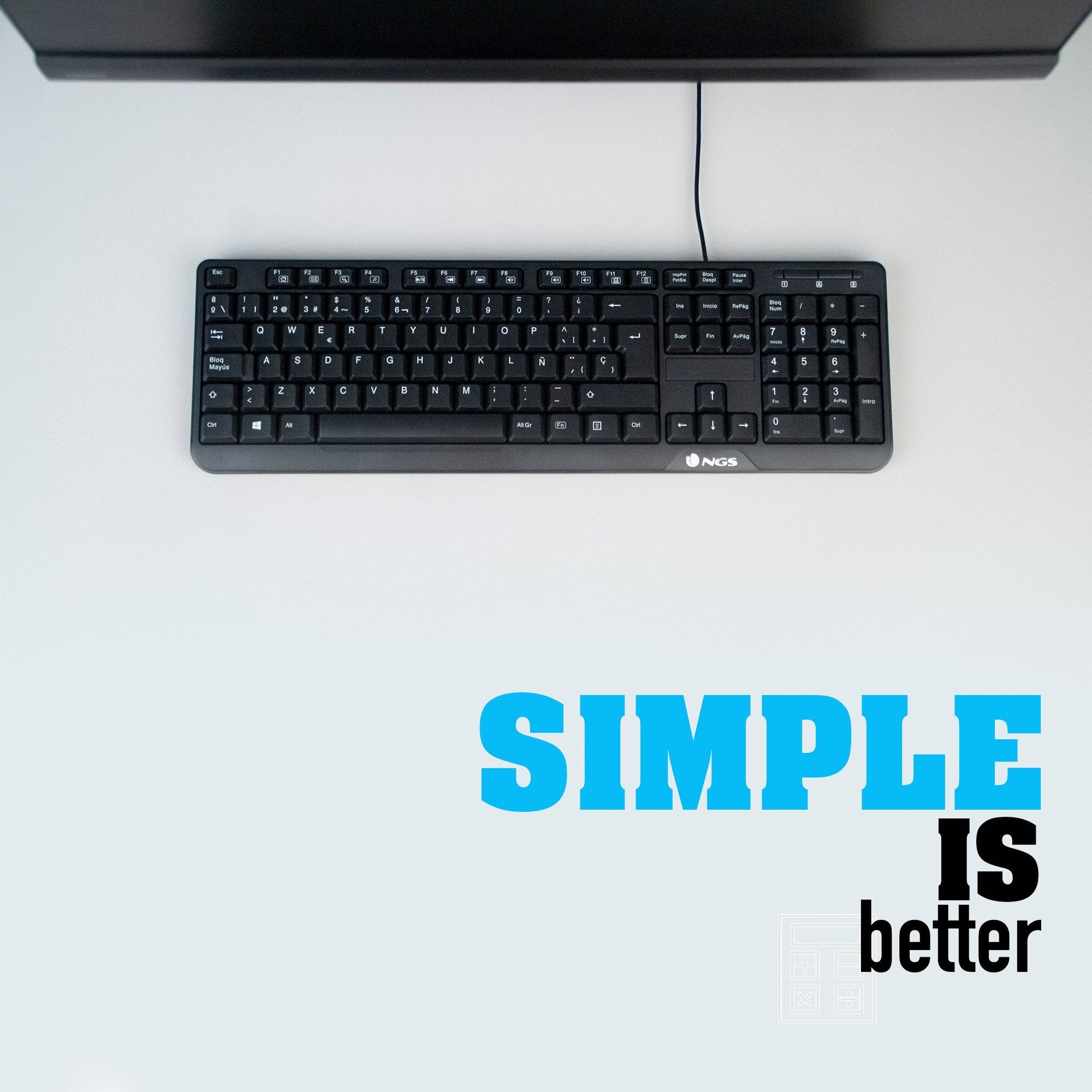 EAN 8435430618198 - NGS FunkyV3, QWERTY, IT teclado Hogar USB Italiano Negro imagen 4