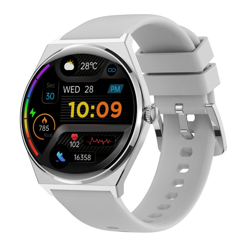 EAN 5905913006109 - MaxCom Ecowatch 5 3,63 cm (1.43") AMOLED 45.5 mm Digital 466 x 466 Pixeles Plata imagen 1