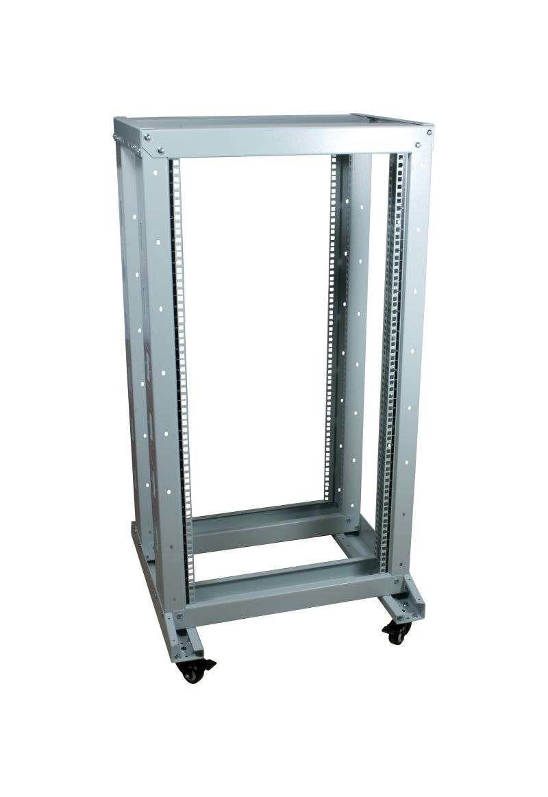 Allnet 19\"Grundgemell, 12he, B600/T 600mm, Lichtgris, Srb-Serie
