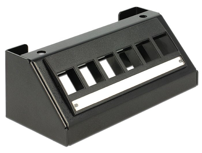 Soporte Rack Para Conectores Multimedia Tipo Panel Delock - Keystone