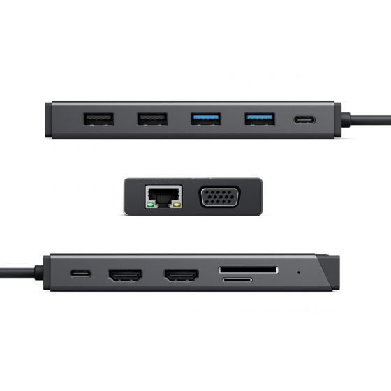 Alogic Mv2 Alámbrico Usb 3.2 Gen 1 (3.1 Gen 1) Type-C Gris