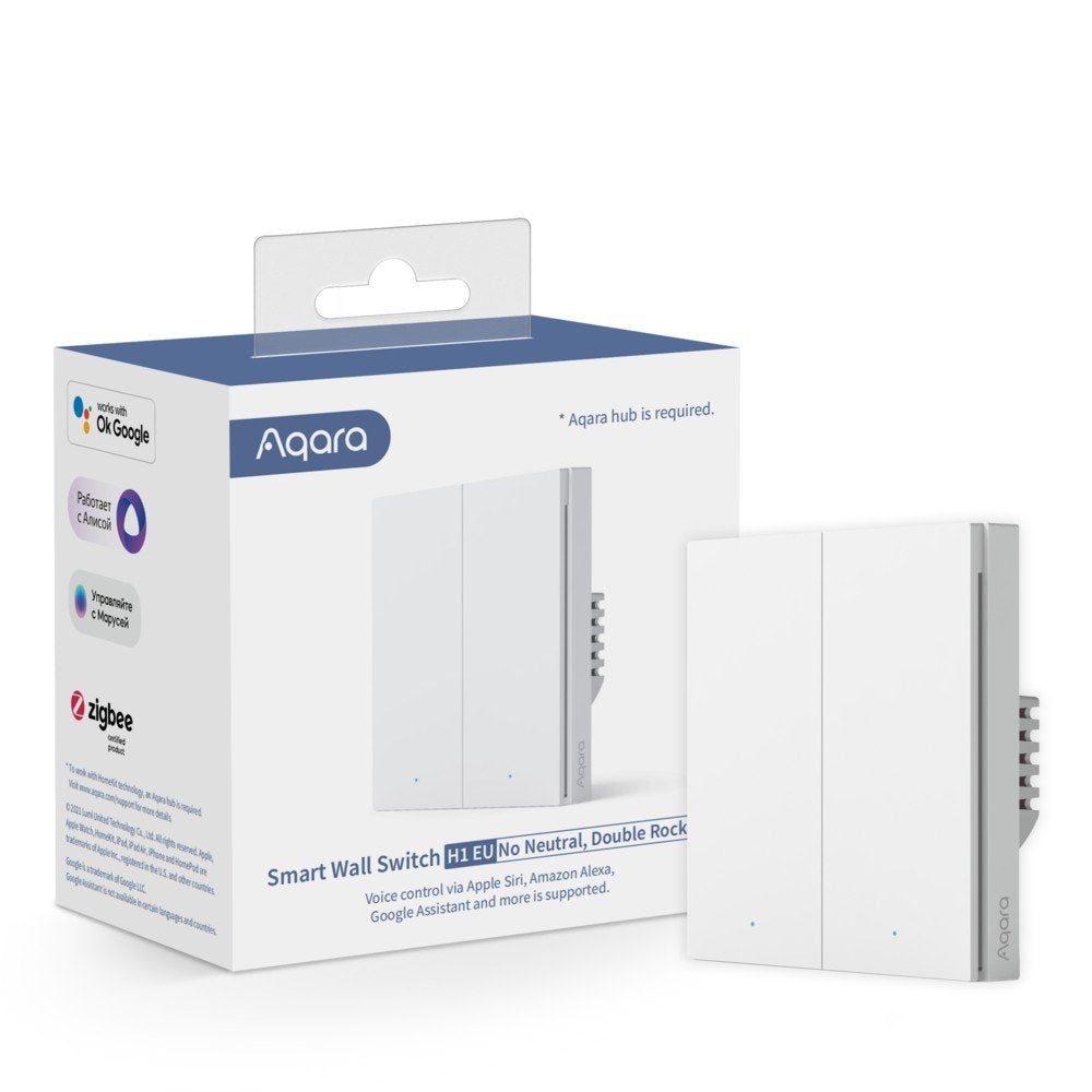 EAN 6970504214781 - Aqara WS-EUK02 interruptor de luz Policarbonato (PC) Blanco imagen 1