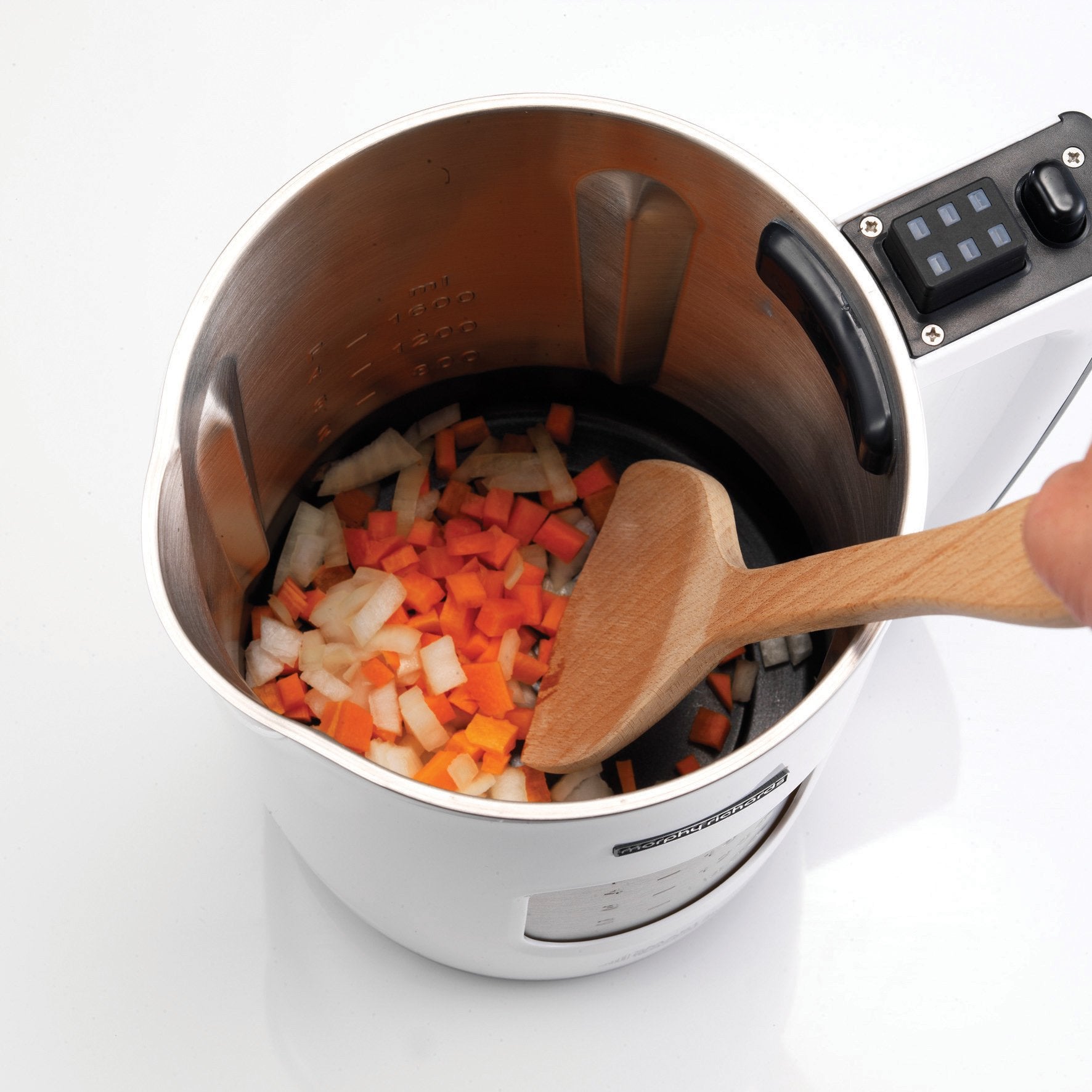EAN 5011832052797 - Morphy Richards 501020 licuadora y máquina para hacer sopa Plástico, Acero inoxidable 1,6 L imagen 9