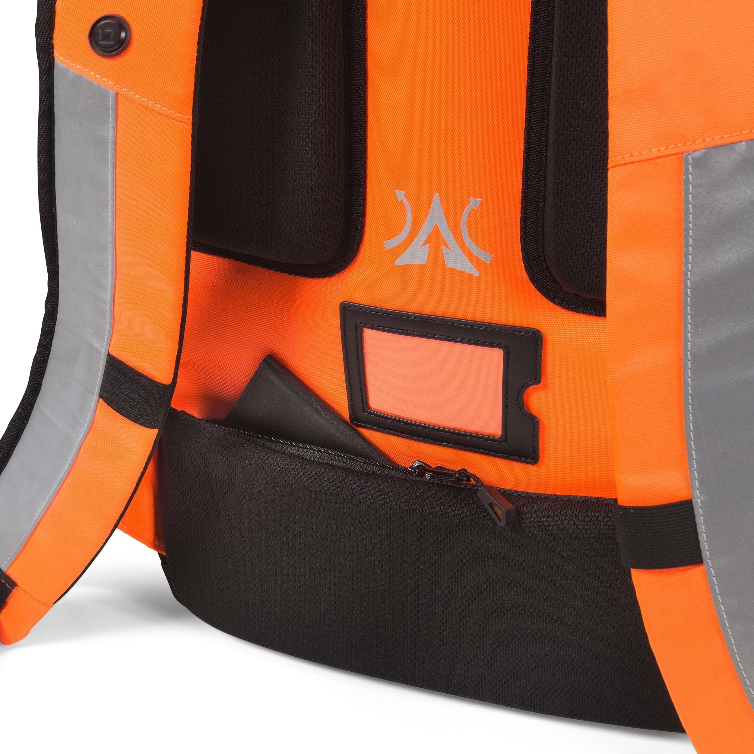 Dicota Backpack Hi-Vis 25 Litre Naranja