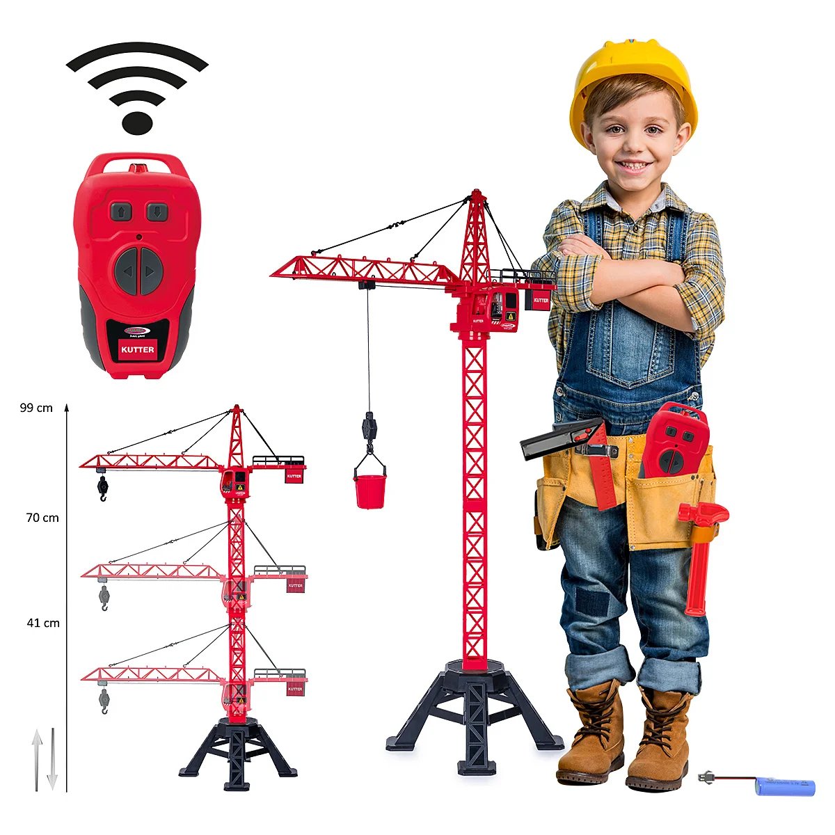 Jamara Turmdrehkran Kutter Xl 99 Ir 6+