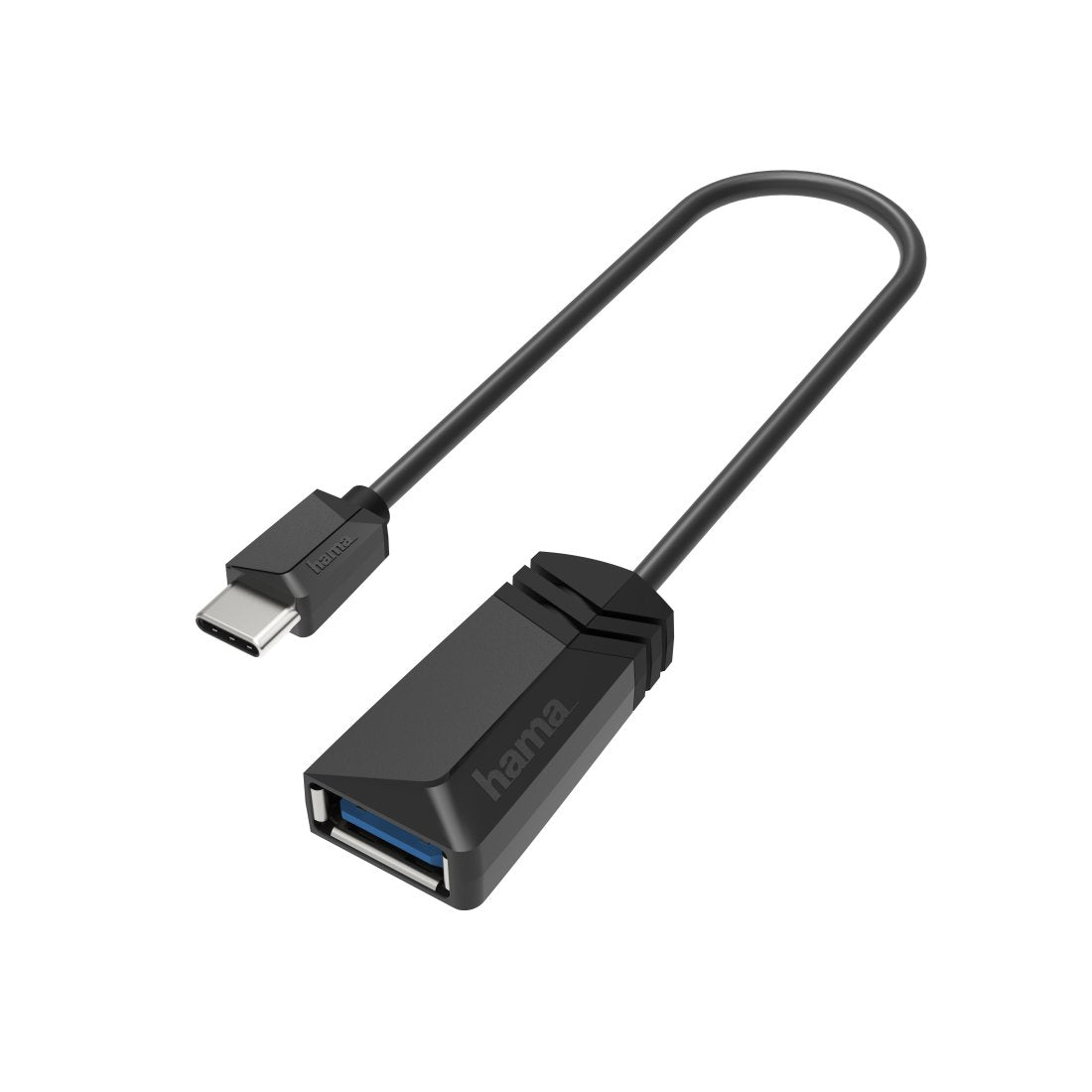 Hama Essential Adaptador Usb - Usb-C Macho - Usb-A Macho - 5 Gbit/S - Negro