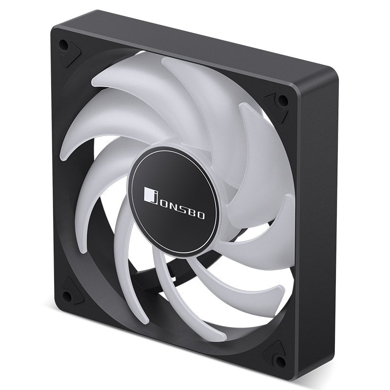 Jonsbo Sl-120c Rgb Ventilador, 3-Pin, 120mm - Negro
