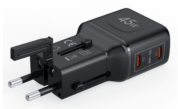 EAN 8021735224549 - Celly MULTIPLUGSL45W cargador de dispositivo móvil Auriculares, Smartphone, Tableta Negro Corriente alter imagen 4