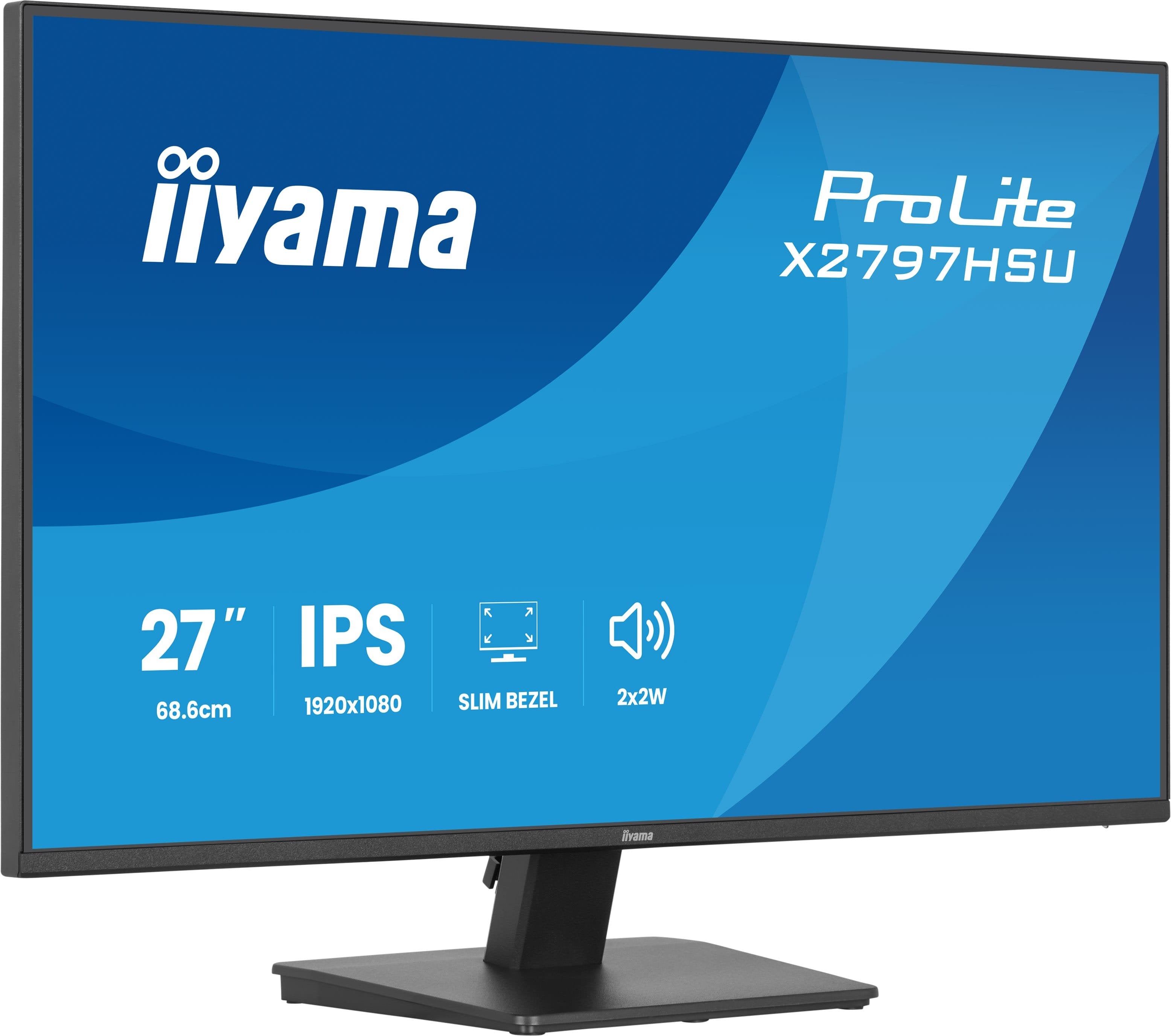 EAN 4948570125845 - iiyama ProLite X2797HSU-B1 pantalla para PC 68,6 cm (27") 1920 x 1080 Pixeles Full HD LED Negro imagen 2