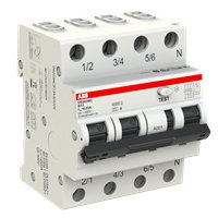 Fi Ls-Schalter Ds203nca-B16 0,03 Ds203nca-B16 0,03 6ka, 3p+N, Typ A, B