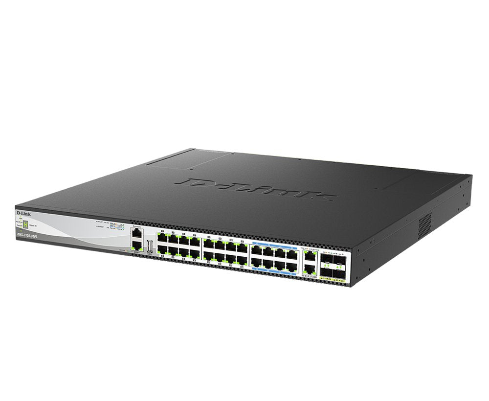 D-Link Dms-3130-30ps Switch 30xmgb L3  Poe