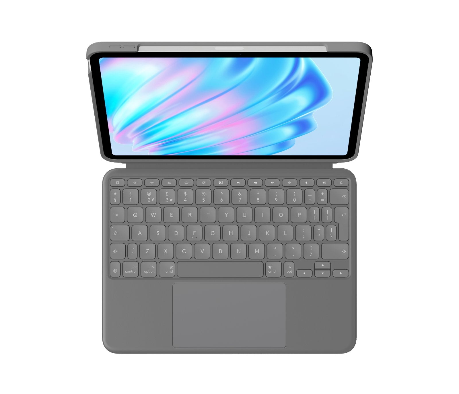 EAN 5099206121997 - Logitech Combo Touch QWERTY Inglés del Reino Unido Smart Connector Gris imagen 2