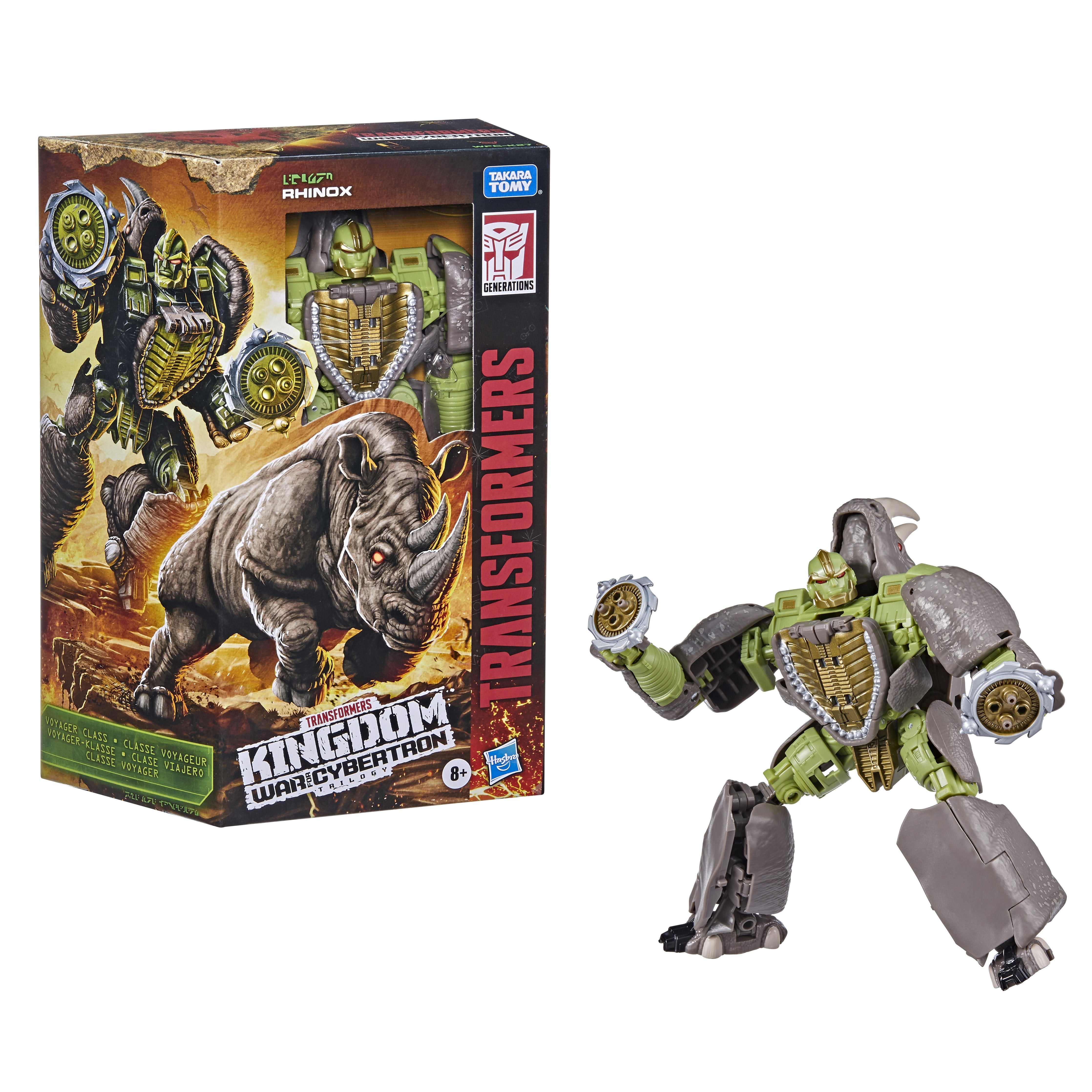 Figura Rhinox Transformers Wfc Kingdom F06955x0