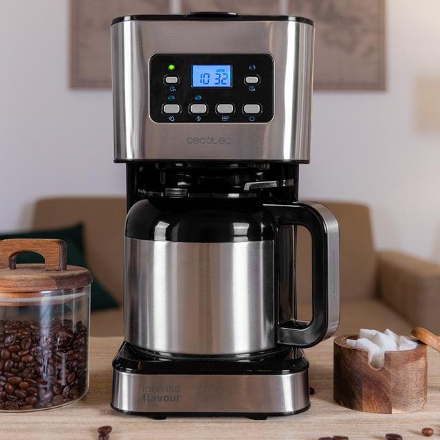 Cecotec Coffee 66 Drop & Térmico Time (Acero Inoxidable Negro, 950 Watt) 274