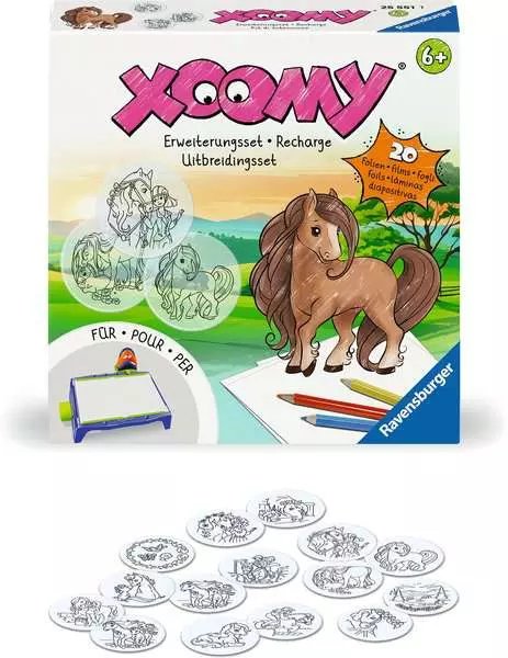 Ravensburger Xoomy Expansion Set Horses, Pintura 25551