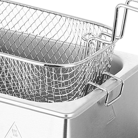 EAN 7350034662051 - Emerio DF-120482 freidora Doble 3 L Independiente 2000 W Negro, Acero inoxidable imagen 3
