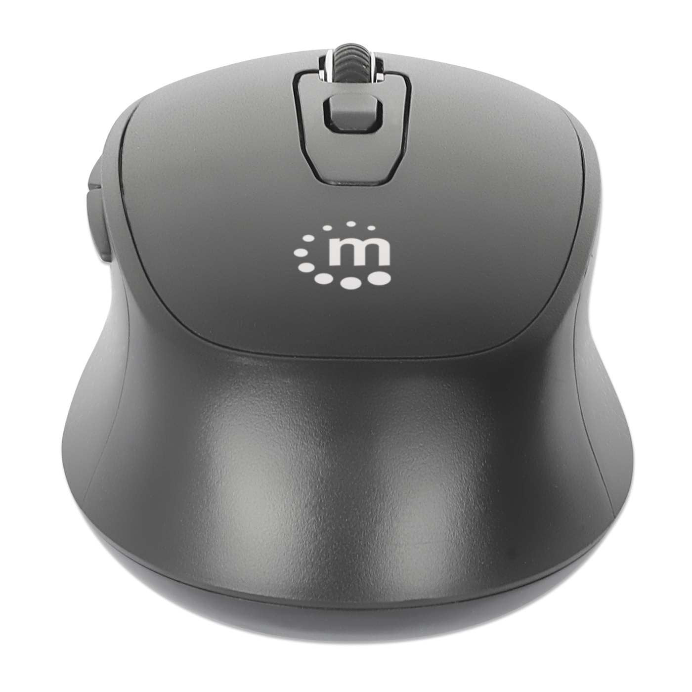 Ratón Manhattan 190343  Universal Ambidextro Rf Inalámbrico Óptico 1600 Dpi