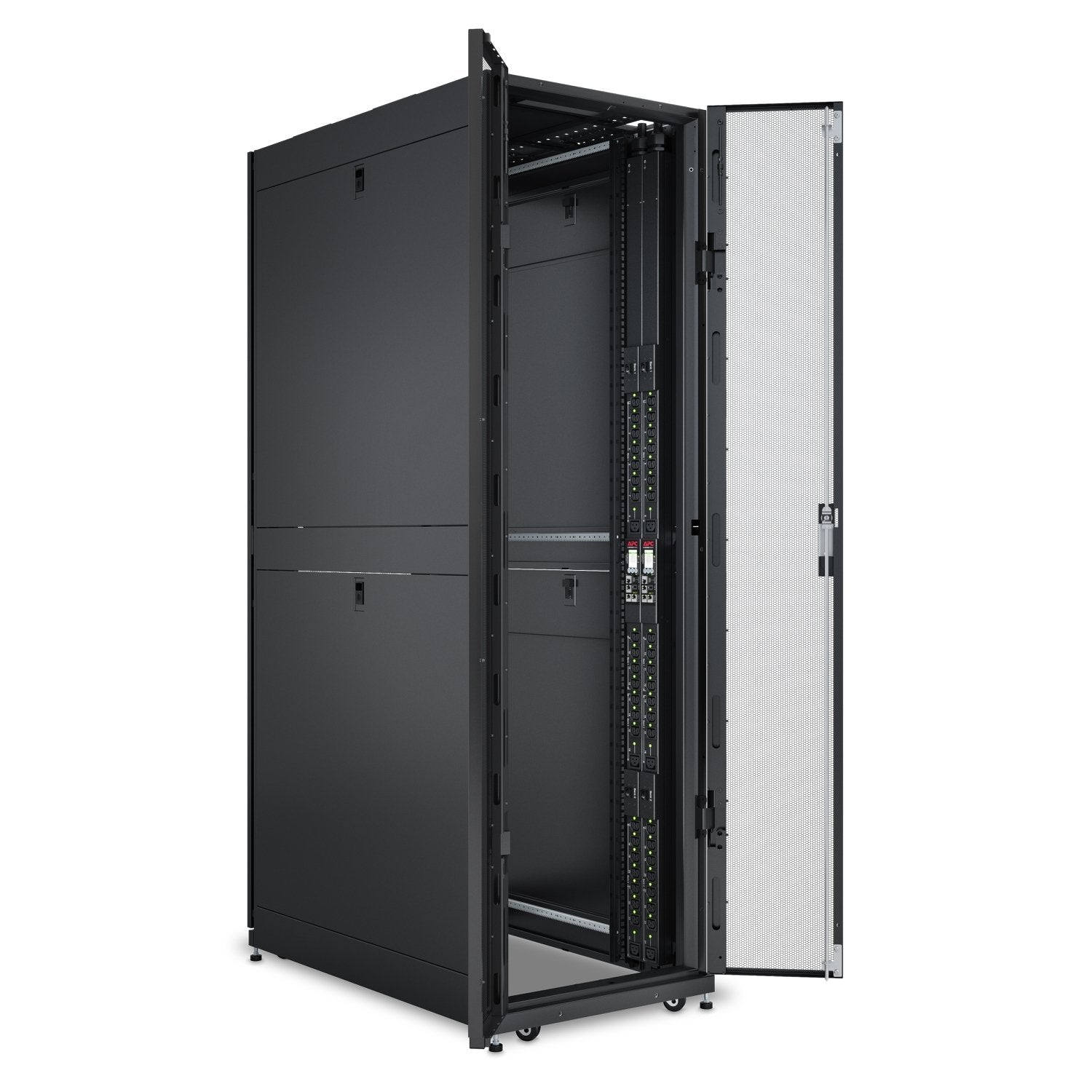 Apc Rack Pdu 9000 Switched Apdu9959na3 Unidad De Distribución De Potencia (Montaje En Bastidor) Ca 200/208 V 3.3 Kw 3300 Va Ethernet 10/100/1000 Input: Nema L6-20 Conectores De Salida: 24 (21 Iec 60320 C13/C15 3 Iec 60320 C19/C21) 0u 3