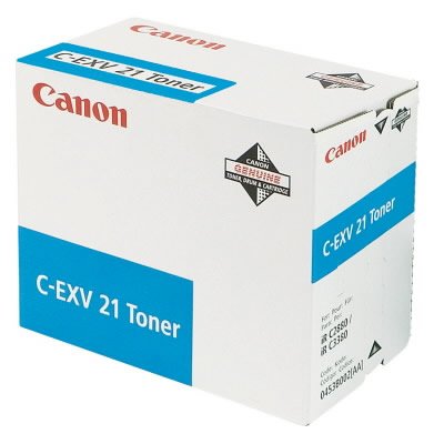 EAN 4960999402796 - Canon C-EXV 21 cartucho de tóner 1 pieza(s) Original Cian imagen 1