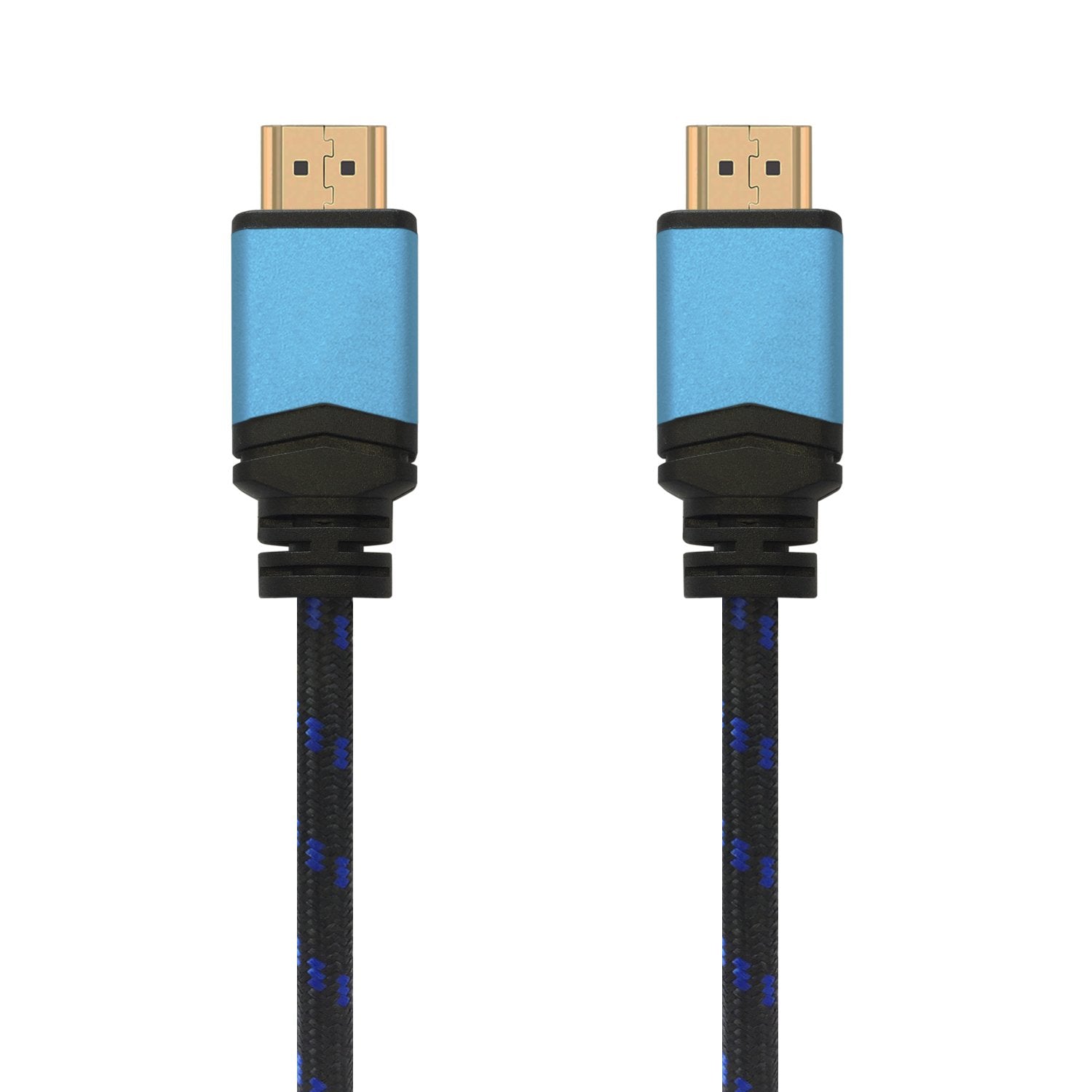 EAN 8436574703603 - AISENS A120-0355 cable HDMI 0,5 m HDMI tipo A (Estándar) Negro, Azul imagen 2