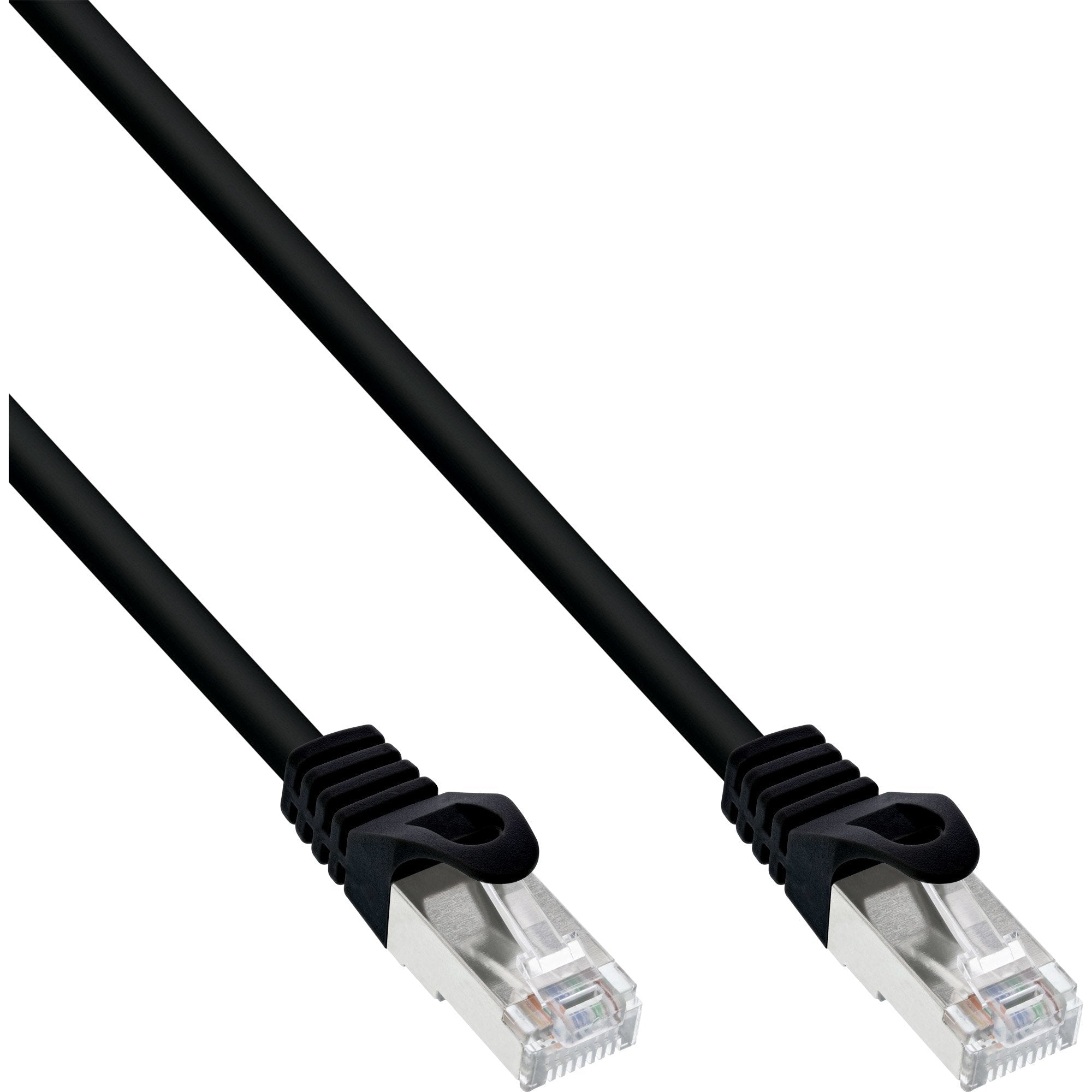Cable De Red Inline Sf/Utp Cat.5e Negro 0,5m