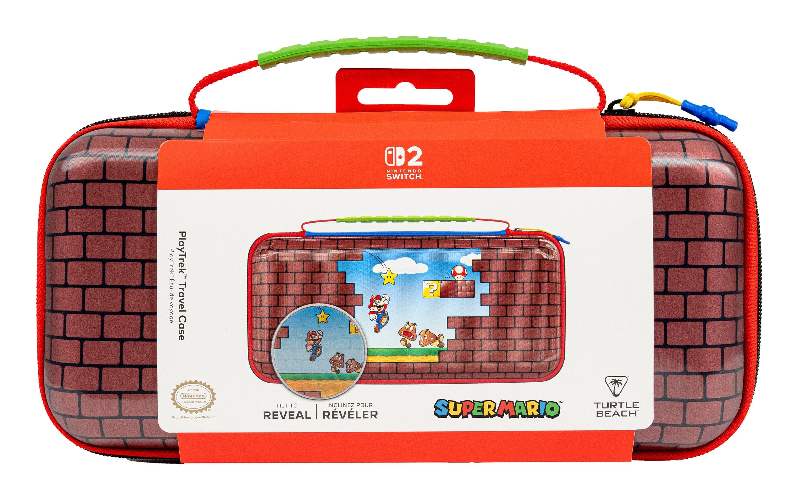 Turtle Beach Playtrek Funda De Viaje Mario Bricks - Switch 2