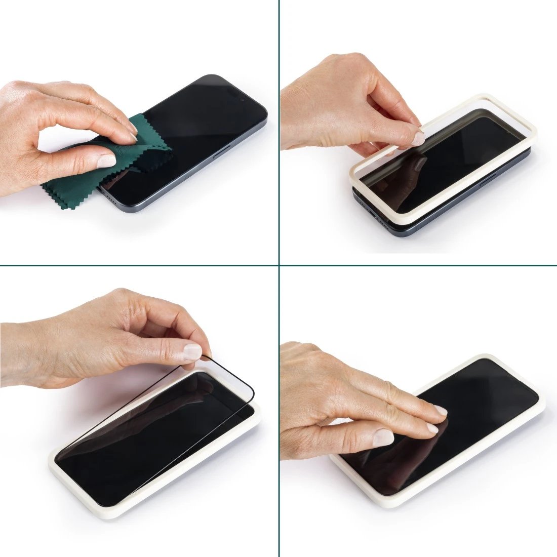 Hama Extreme Protect Cristal Protector Para Iphone 17 Pro - Base De Montaje - Vidrio Templado - Antihuellas - Grado De