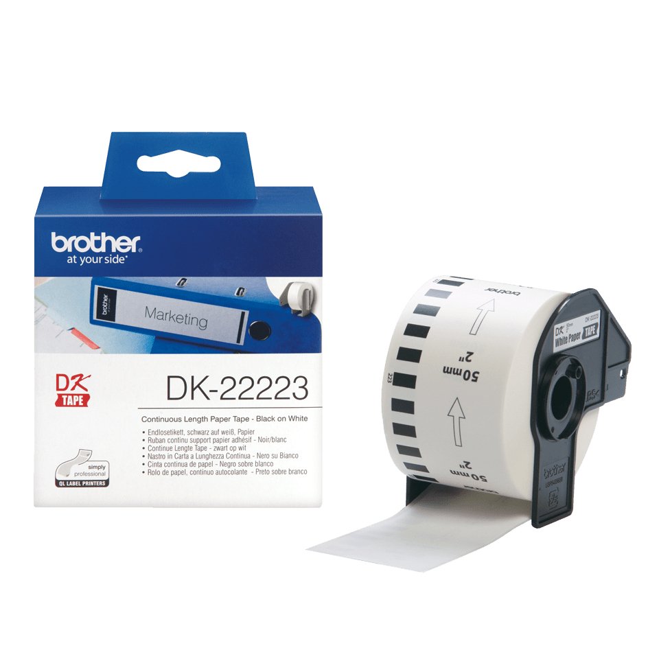 Rollo De Papel Continuo Original Brother Dk-22223