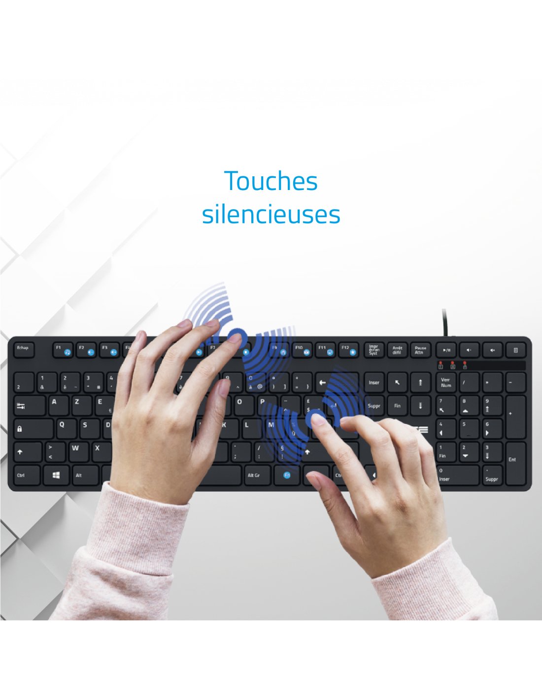 Teclado Advance Workmate (Negro)