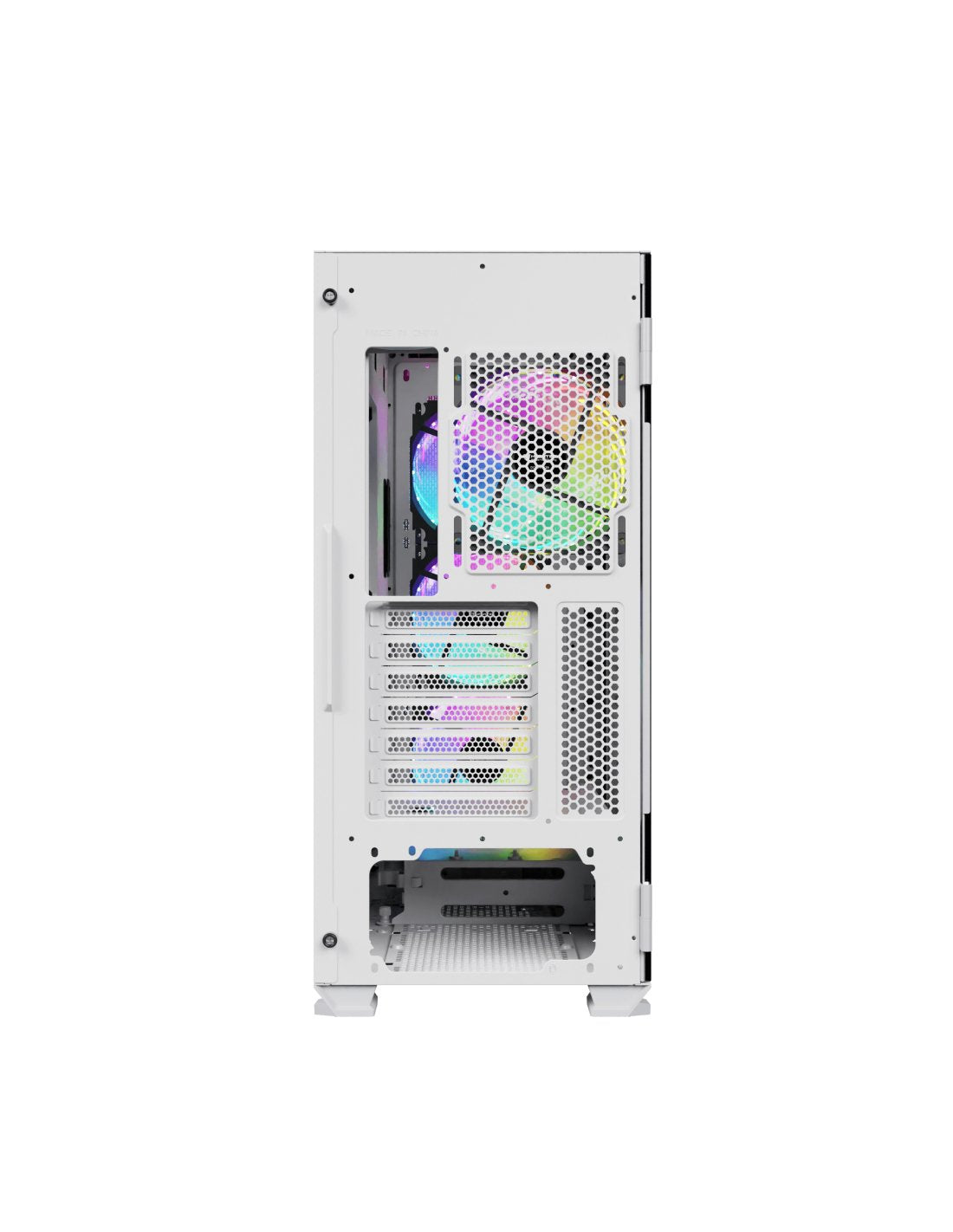 Nfortec Nf-Cs-Kraterx-W Carcasa De Ordenador Midi Tower Blanco