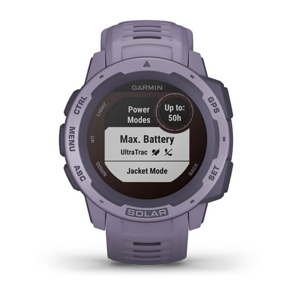 EAN 0753759235918 - Garmin Instinct Solar MIP 45 mm Digital 128 x 128 Pixeles Púrpura GPS (satélite) imagen 6