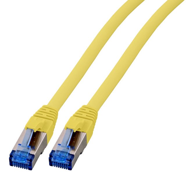 Efb Rj45 Patchk. S Ftp Cat.6a Cat7 Tpe Superflex 20.00m Gelb