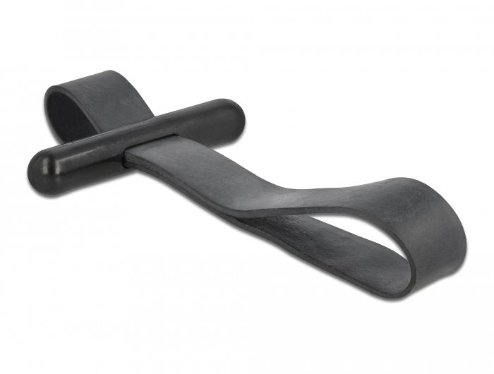 Delock Kabelbinder Mit Gummischlaufe Schwarz Presilla Caucho Negro, Atacables  Negro, Caucho, Negro