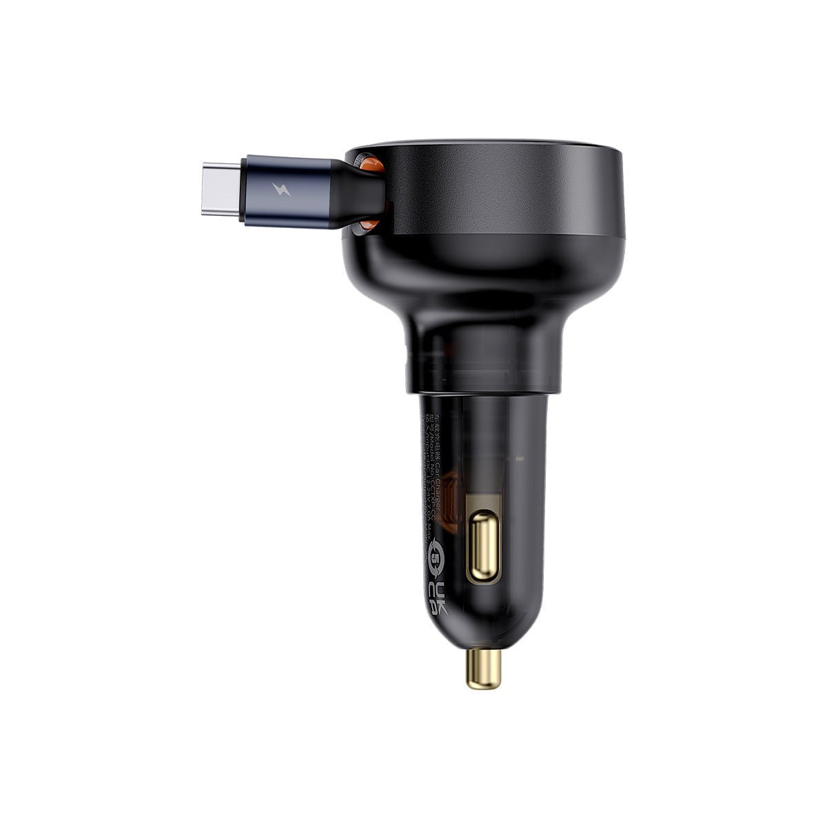 Ladowarka Samochodowa Baseus Enjoyment Pro Z Kablem Usb-C, 60w (Czarna)