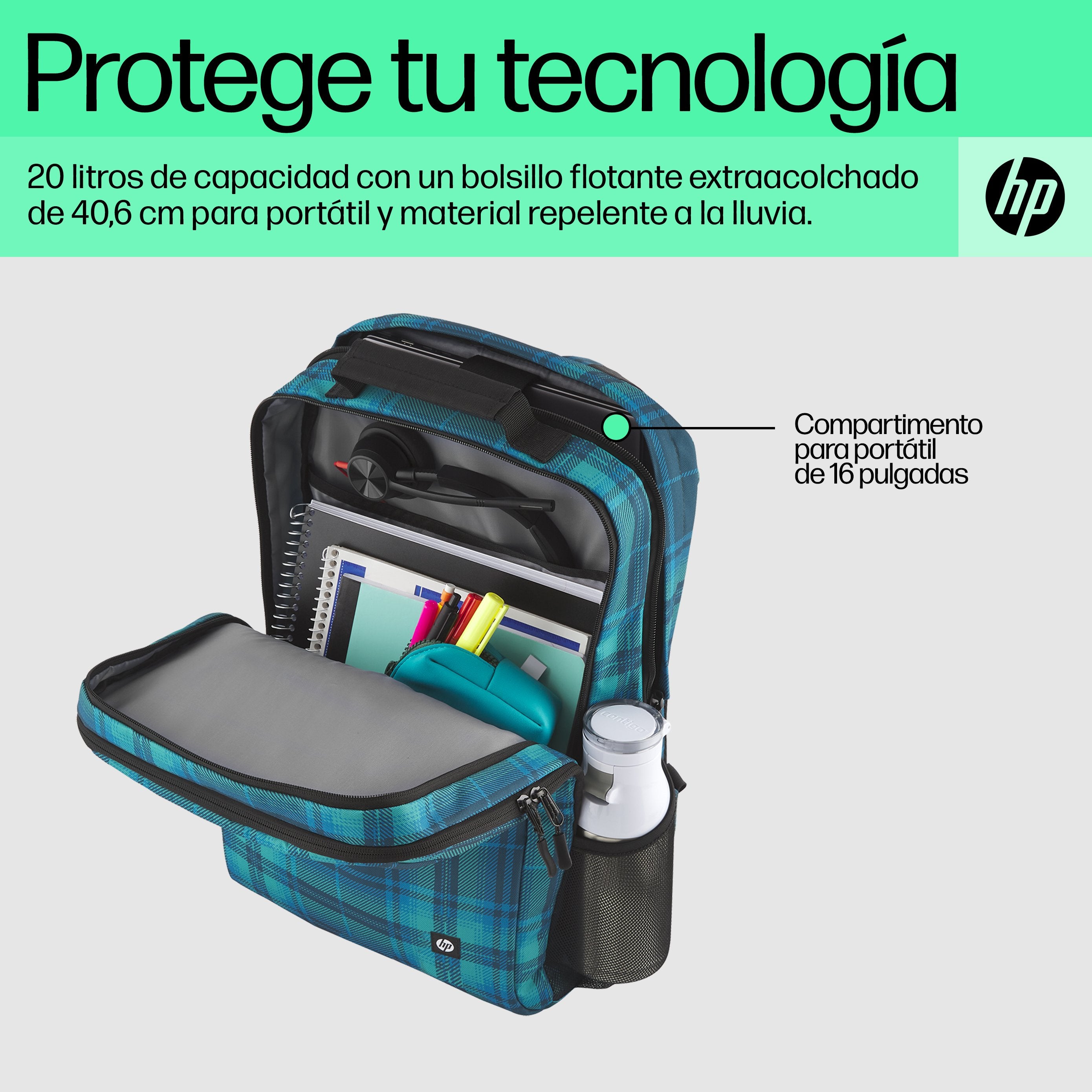 EAN 0197192487600 - HP Campus XL 40,9 cm (16.1") Azul imagen 7