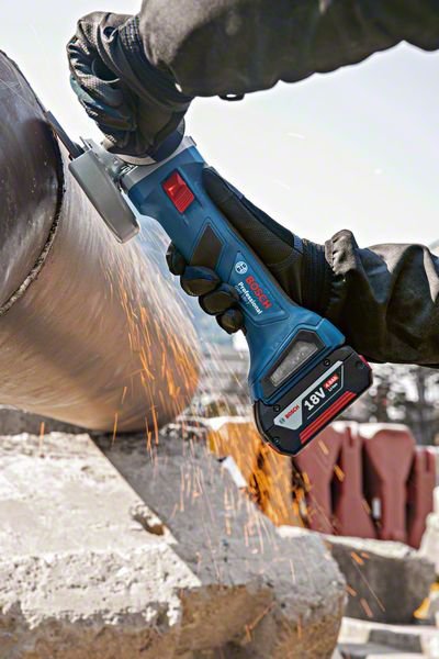 Bosch Gws 18v-7 125 Mm Kit Amoladora Inalambrica