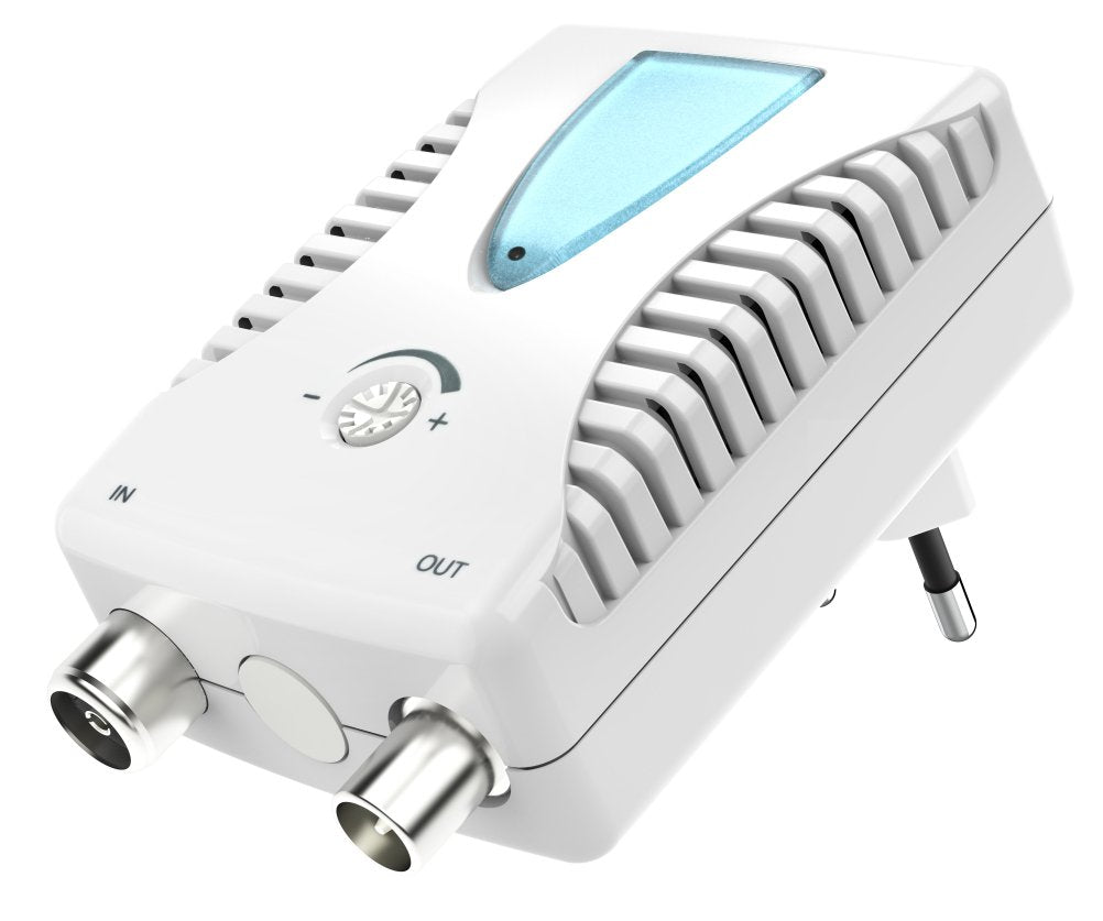 Hama Tv Amplificador De Antena Catv 25db Ajustable