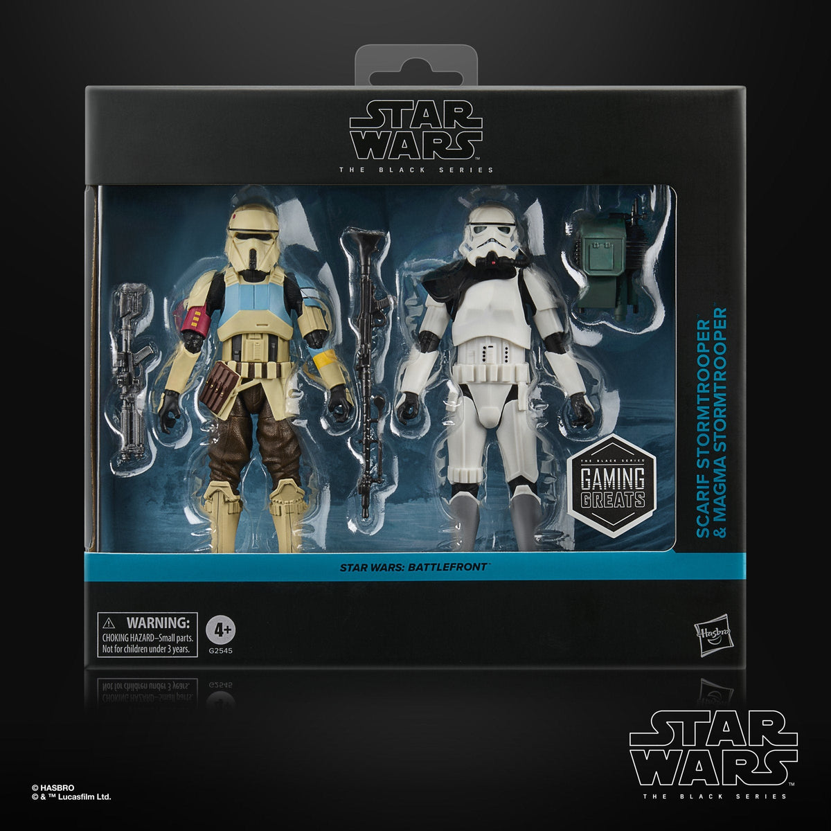 Blister 2 Figuras Scarif Stormtrooper & Magma Stormtrooper Battlefront Star Wars 15cm