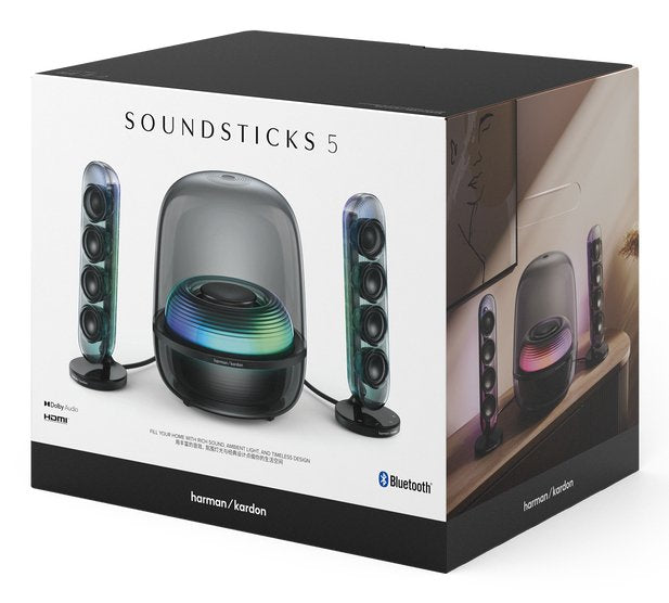 Harman Kardon Soundsticks 5 Bluetooth-Lautsprecher, Negro