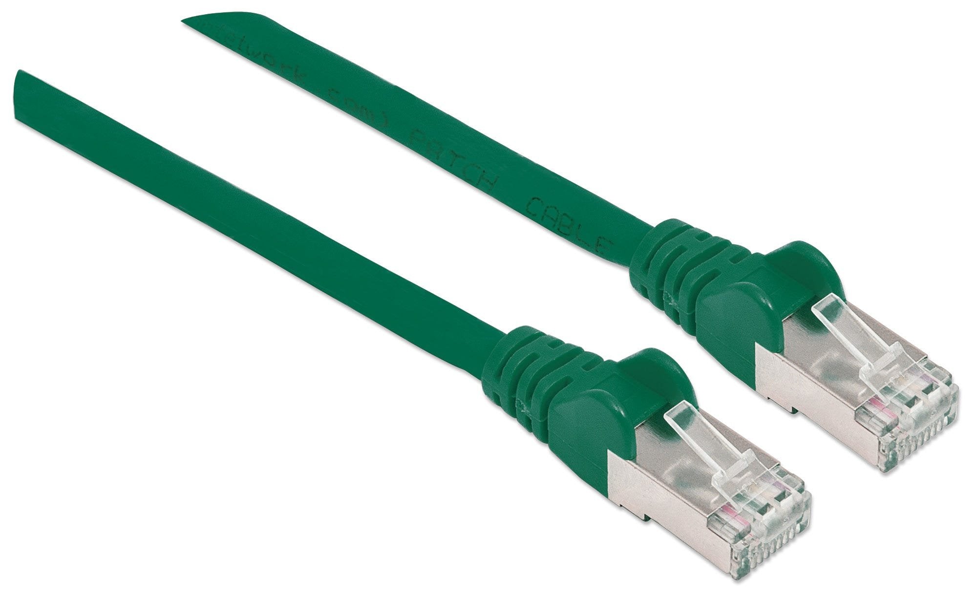 Cable De Red Rj45 S Ftp Cat6 Kupfer Lszh 20m Grün