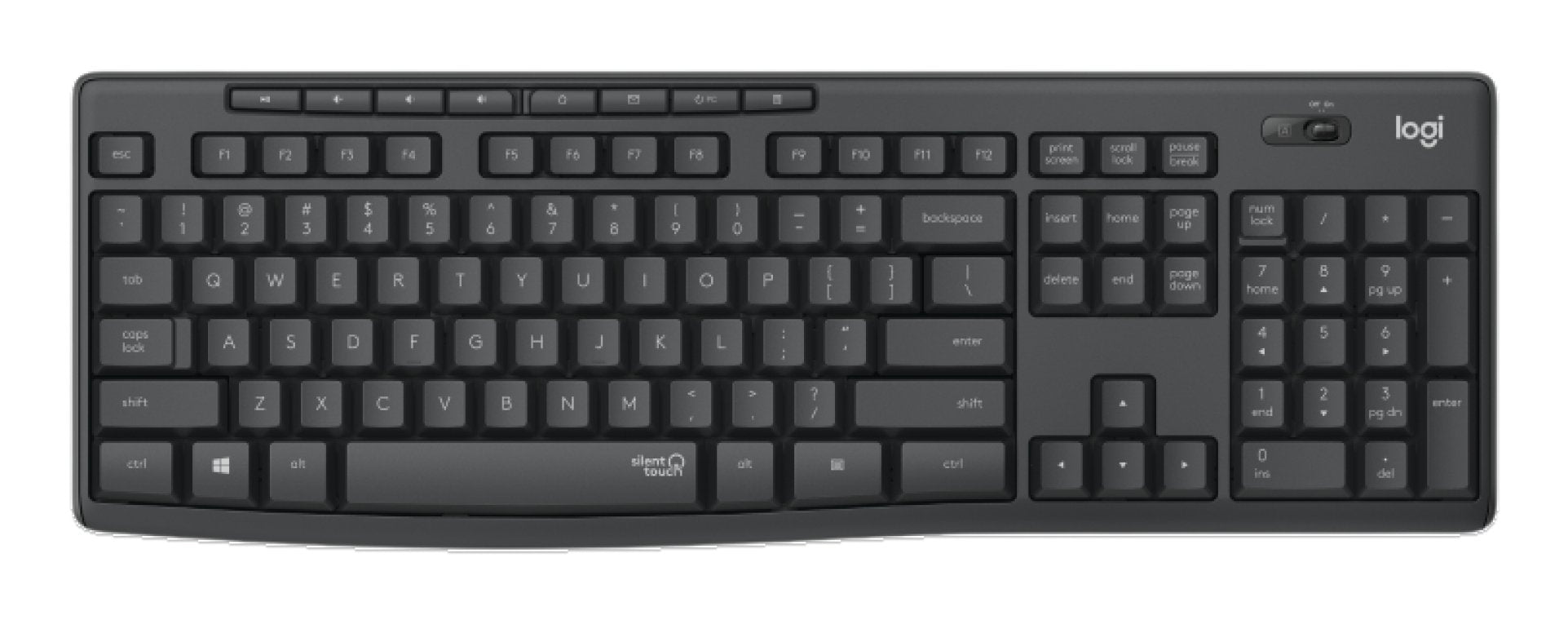 EAN 5099206092396 - Logitech 920-009796 teclado Ratón incluido Oficina RF inalámbrico QWERTZ Suizo Grafito imagen 5