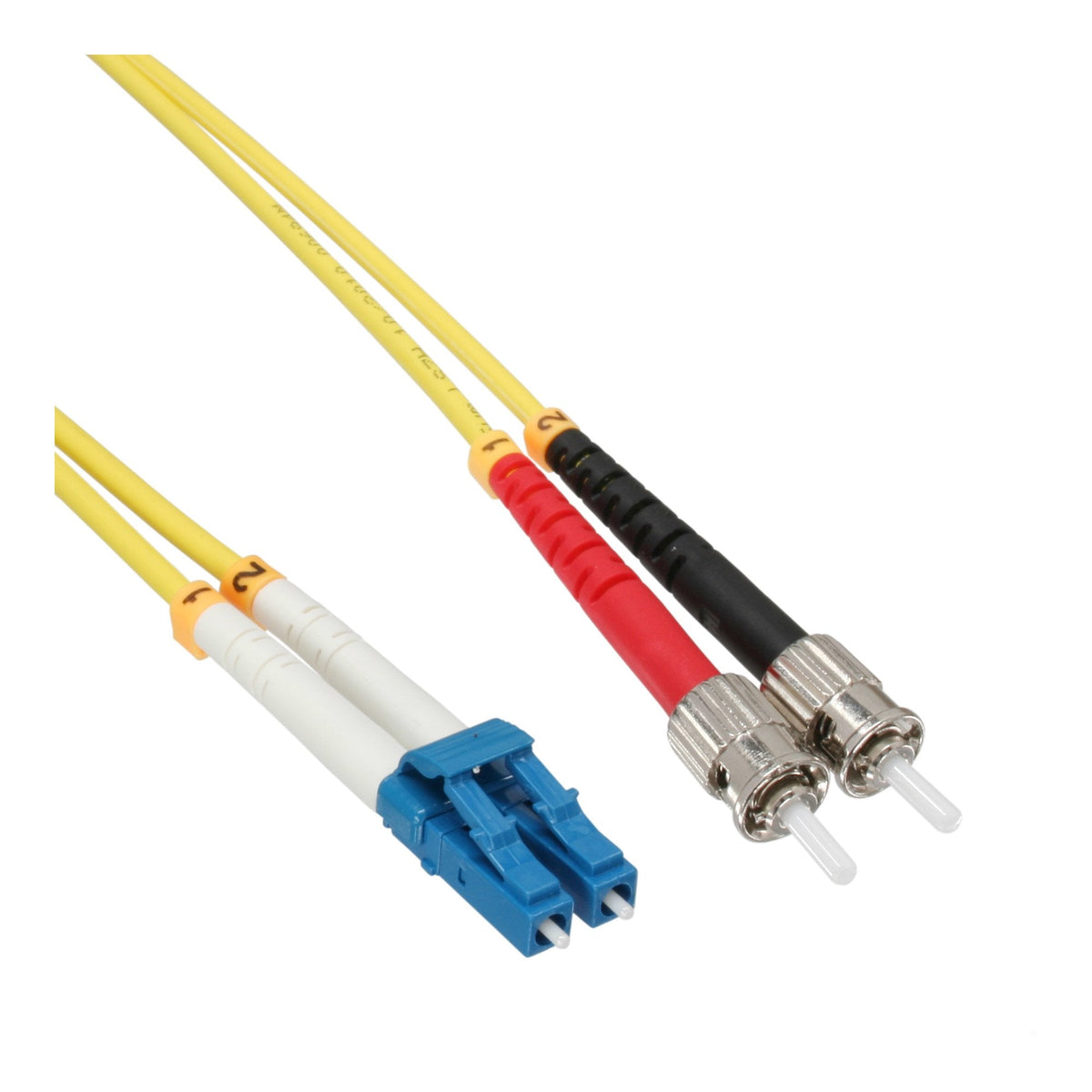 Cable Duplex De Fibra Óptica Inline Lc/St 9/125?M Os2 2m