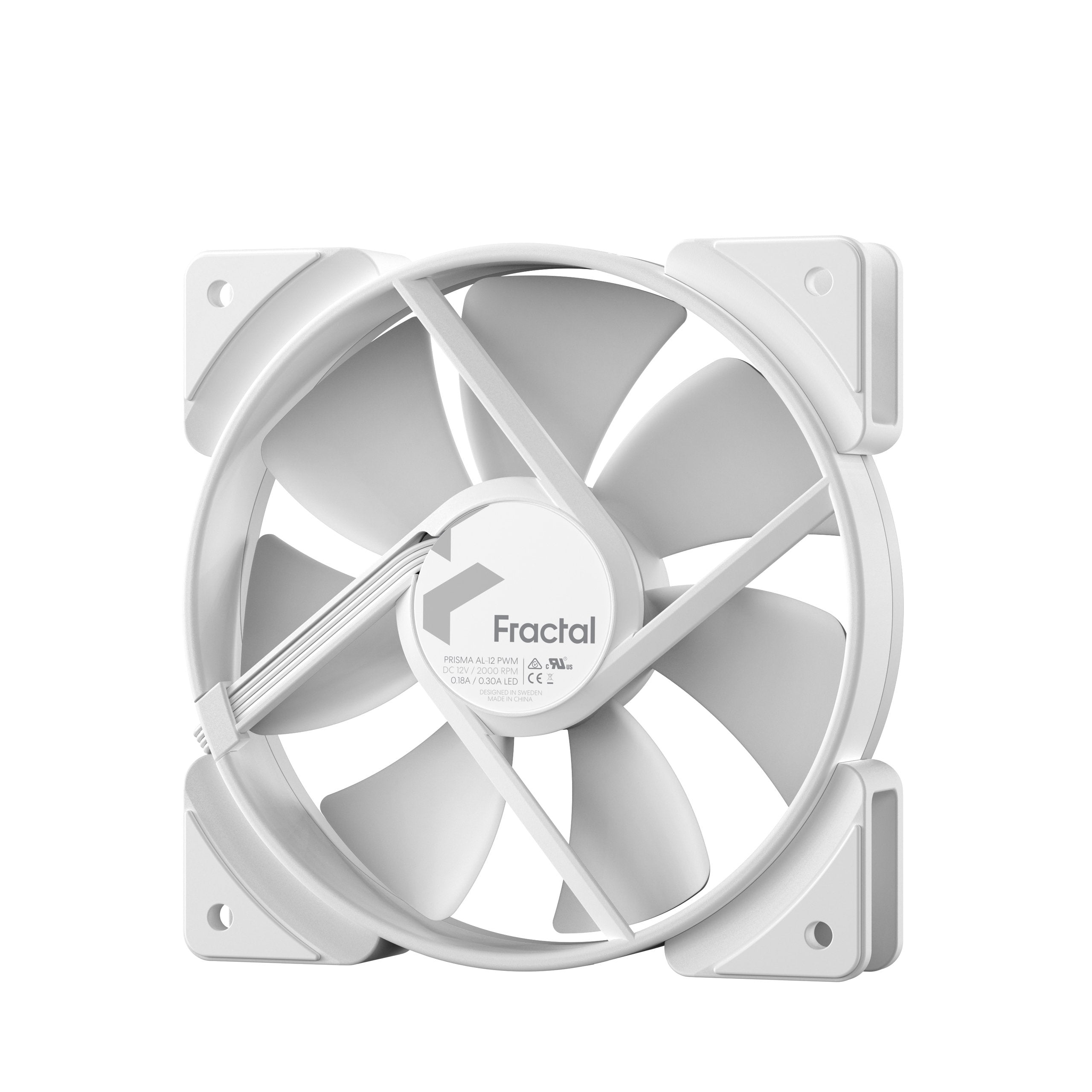 EAN 7340172705758 - Fractal Design Prisma AL-12 PWM Carcasa del ordenador Ventilador 12 cm Blanco 1 pieza(s) imagen 9