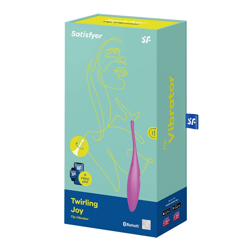 Satisfyer Twirling Joy Estimulador Clitoris - Fucsia