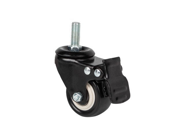Ruedas Con Hilo Y Freno Lanberg Ak-1601-B 19' Montaje En Pared